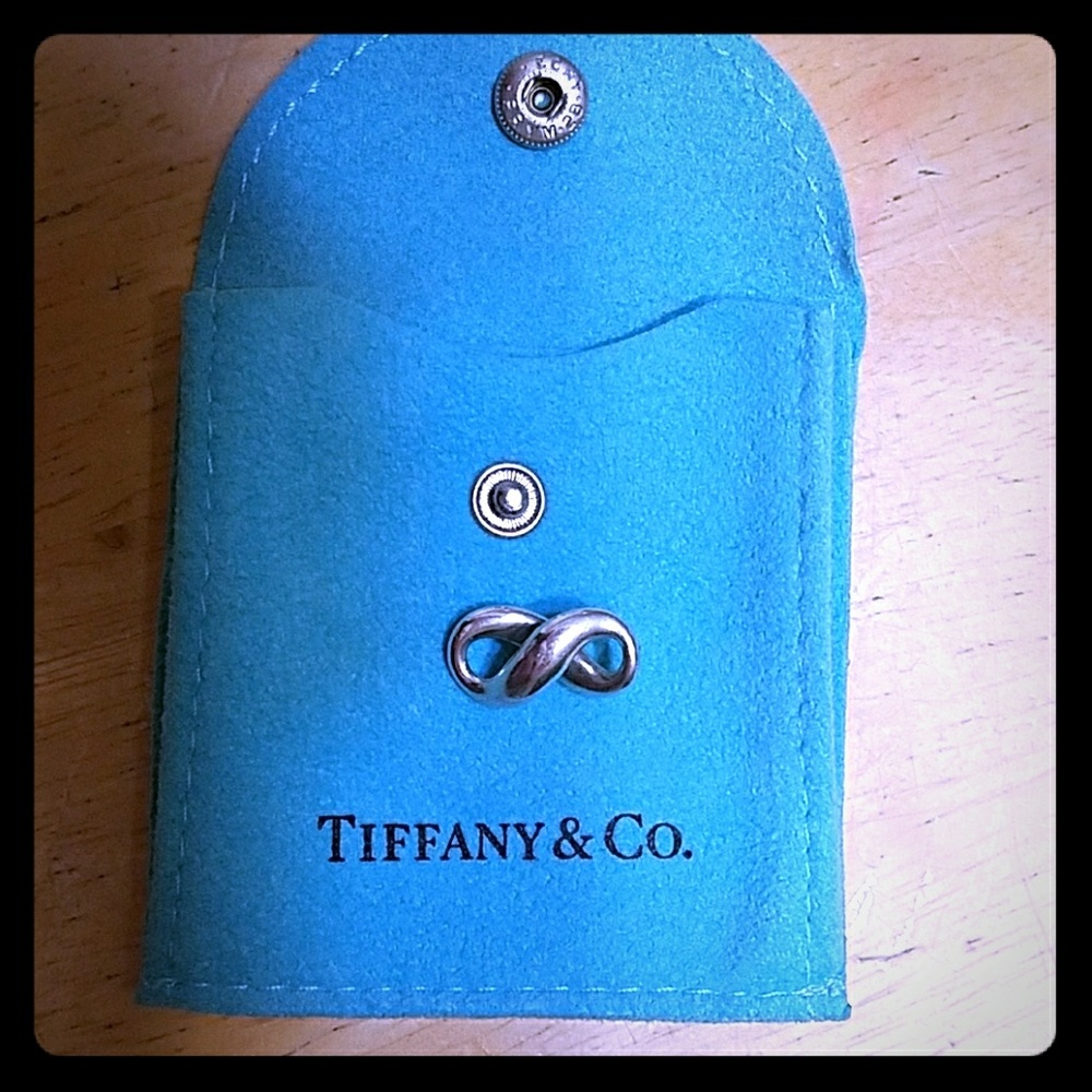 Authentic Tiffany and Co. Infinity pendant